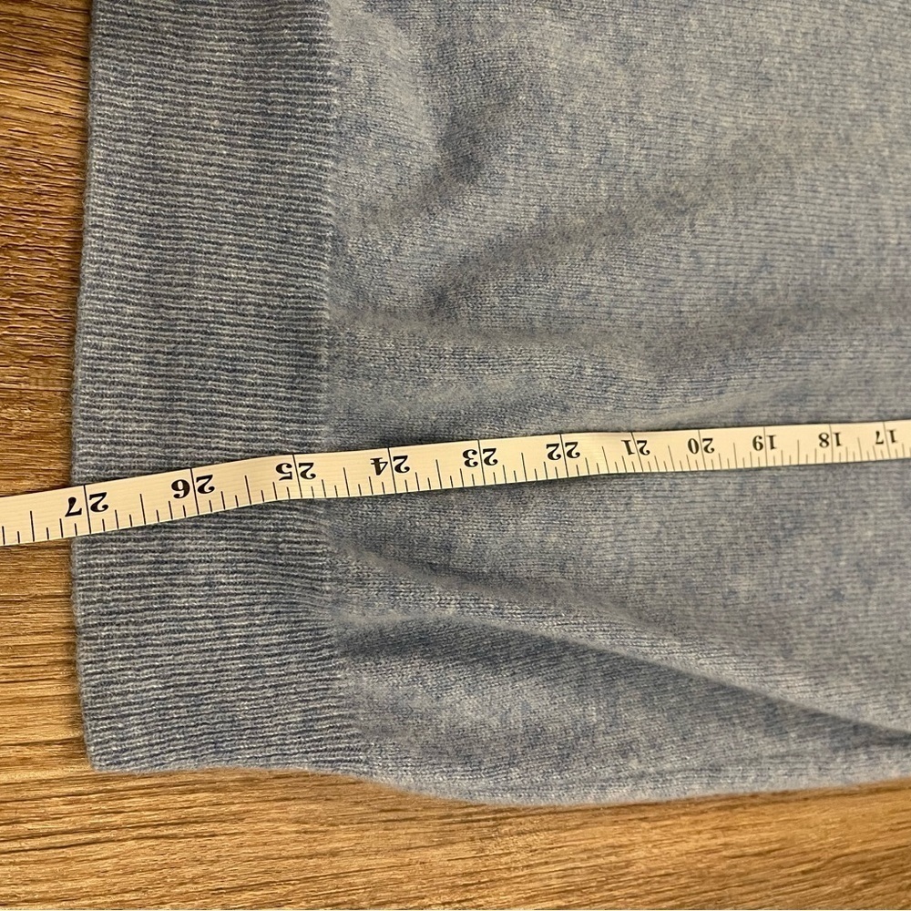 Jos A Bank Cashmere Light Blue Pullover Sweater Size Large Executive Collection - Picture 7 of 8